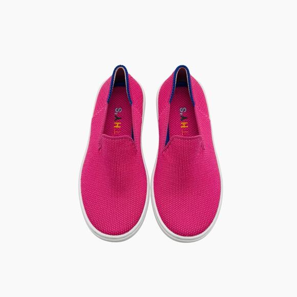 Rothy’s The Kids Sneaker Bubblegum Girl’s Size 10 - Picture 3 of 9